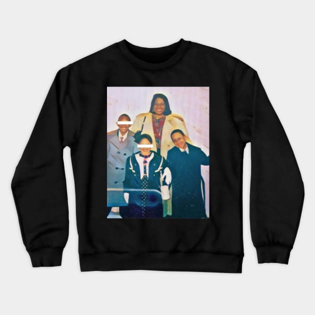 Mom's Favorite Crewneck Sweatshirt by DDT Shirts